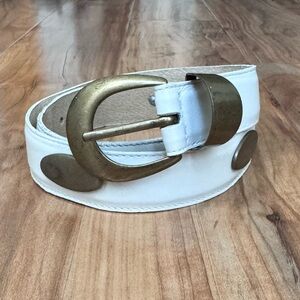 VTG • Abstract Leather Belt